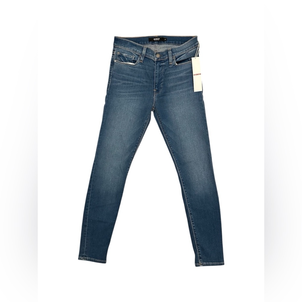 HUDSON Jeans Nico Super Skinny Mid-Rise Medium Wash Denim Size 27 NWT $195 MSRP - Picture 5 of 11